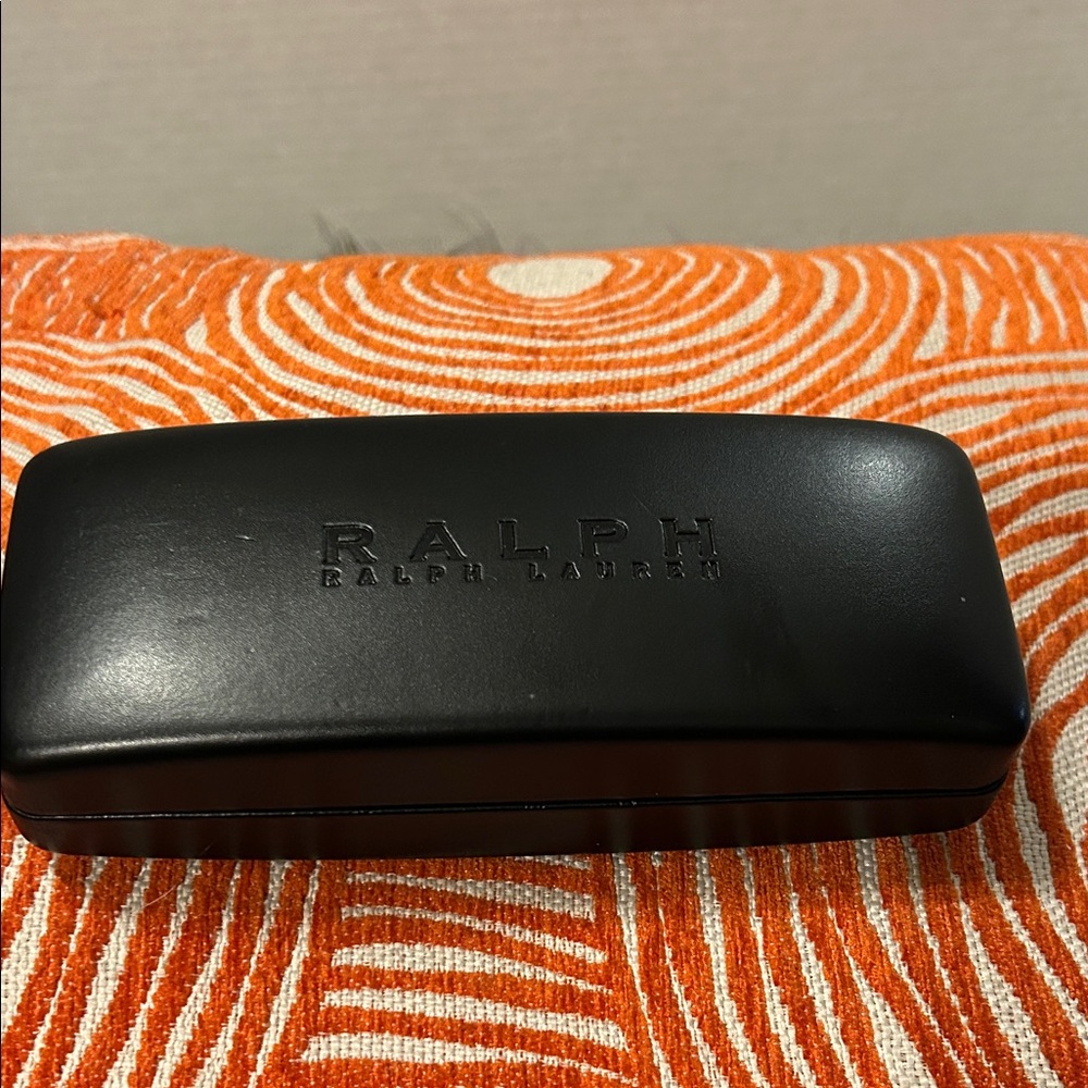 RALPH Ralph Lauren Classic Black Sunglasses Eyeglasses Case